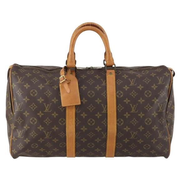 LOUIS VUITTON Monogram Keepall 45 Boston Tasche M41428 LV Auth ar13832