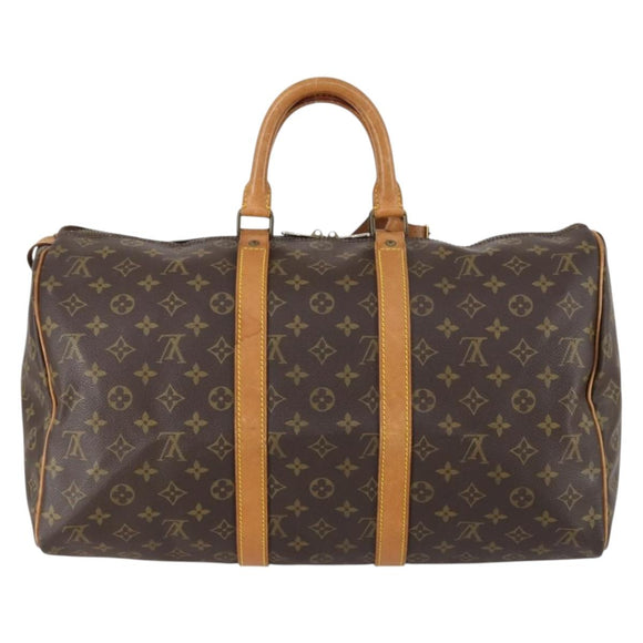 LOUIS VUITTON Monogram Keepall 45 Boston Tasche M41428 LV Auth ar13832
