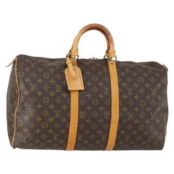 LOUIS VUITTON Monogram Keepall 50 Boston Bag M41426 LV Auth ar13833