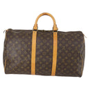 LOUIS VUITTON Monogram Keepall 50 Boston Bag M41426 LV Auth ar13833-2