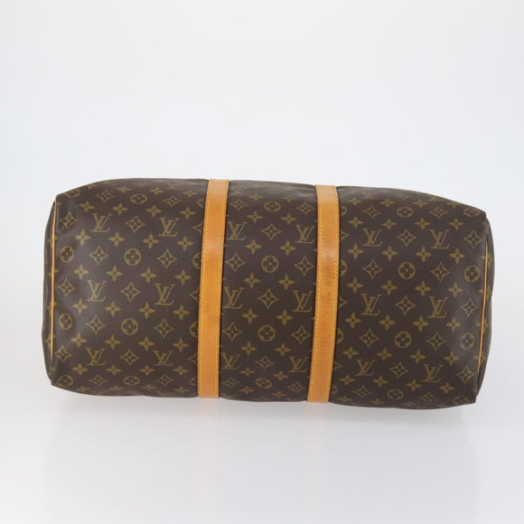 LOUIS VUITTON Monogram Keepall 50 Boston Bag M41426 LV Auth ar13833