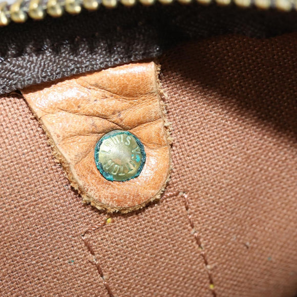 LOUIS VUITTON Monogram Keepall 55 Boston Bag M41424 LV Auth ar13834