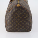 LOUIS VUITTON Monogram Keepall 55 Boston Bag M41424 LV Auth ar13834-3