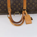 LOUIS VUITTON Monogram Keepall 55 Boston Bag M41424 LV Auth ar13834-7