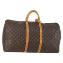LOUIS VUITTON Monogram Keepall 60 Boston Bag M41422 LV Auth ar13835-1