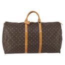 LOUIS VUITTON Monogram Keepall 60 Boston Bag M41422 LV Auth ar13835-3