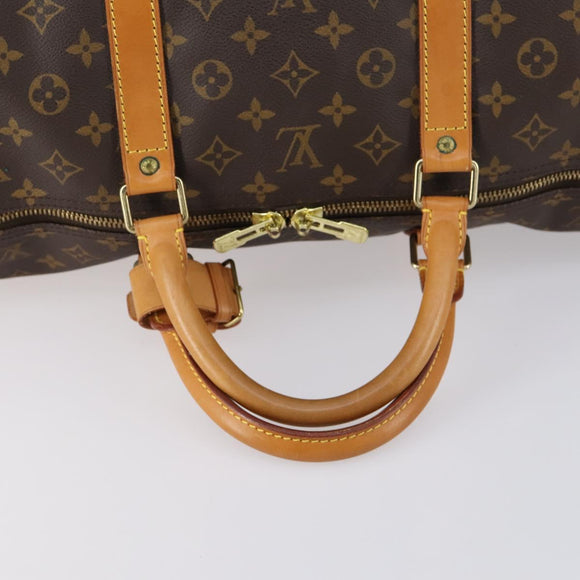 LOUIS VUITTON Monogram Keepall 60 Boston Bag M41422 LV Auth ar13835