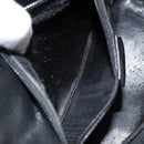 GUCCI Bamboo Hand Bag Leather Black Gold 000 2865 0575 Auth ar13837-20