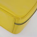 GUCCI Bamboo Hand Bag Enamel 2way Yellow Gold 000 270 0323 Auth ar13838-12