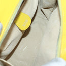 GUCCI Bamboo Hand Bag Enamel 2way Yellow Gold 000 270 0323 Auth ar13838-17