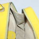 GUCCI Bamboo Hand Bag Enamel 2way Yellow Gold 000 270 0323 Auth ar13838-18