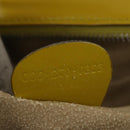 GUCCI Bamboo Hand Bag Enamel 2way Yellow Gold 000 270 0323 Auth ar13838-23