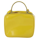 GUCCI Bamboo Hand Bag Enamel 2way Yellow Gold 000 270 0323 Auth ar13838-3