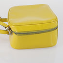 GUCCI Bamboo Hand Bag Enamel 2way Yellow Gold 000 270 0323 Auth ar13838-5