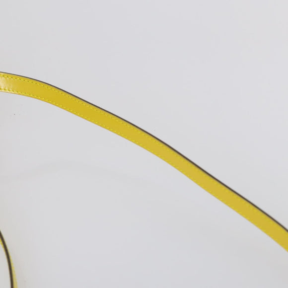 GUCCI Bamboo Hand Bag Enamel 2way Yellow Gold 000 270 0323 Auth ar13838