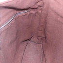 HERMES Trocha Horizontal Zonal MM Tote Bag Canvas Brown Silver Auth ar13839-18