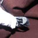 HERMES Trocha Horizontal Zonal MM Tote Bag Canvas Brown Silver Auth ar13839-12