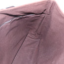 HERMES Trocha Horizontal Zonal MM Tote Bag Canvas Brown Silver Auth ar13840-18
