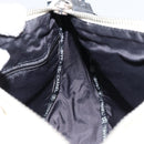 CHANEL Sports COCO Mark Shoulder Bag Canvas Beige Silver CC Auth ar13844-17