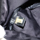 CHANEL Sports COCO Mark Shoulder Bag Canvas Beige Silver CC Auth ar13844-21