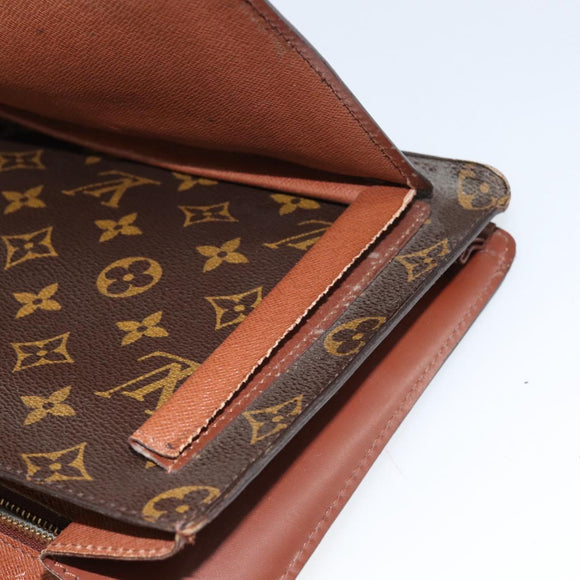 LOUIS VUITTON Monogram Monceau 28 Hand Bag M51185 LV Auth ar13847