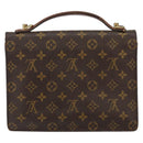 LOUIS VUITTON Monogram Monceau 28 Hand Bag M51185 LV Auth ar13847-2
