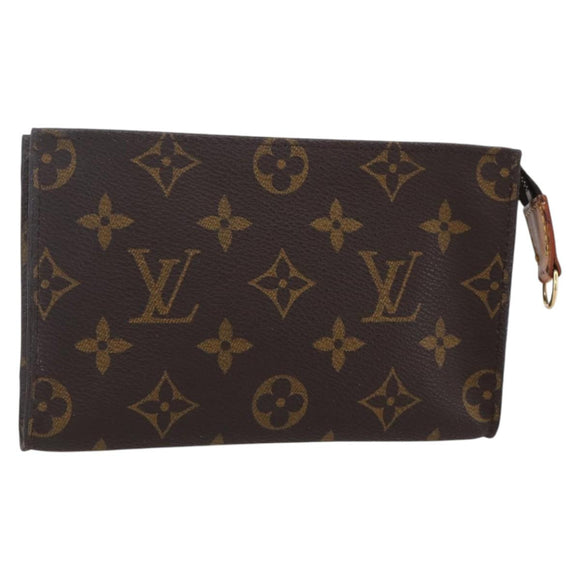 LOUIS VUITTON Monogram Bucket PM Accessory Pouch LV Auth ar13849