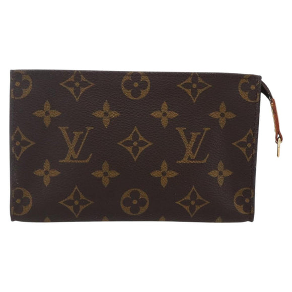 LOUIS VUITTON Monogram Bucket PM Accessory Pouch LV Auth ar13849