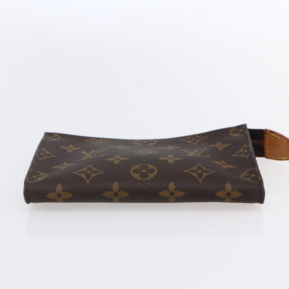 LOUIS VUITTON Monogram Bucket PM Accessory Pouch LV Auth ar13849