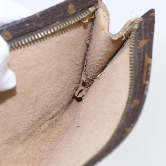 LOUIS VUITTON Monogram Bucket PM Accessory Pouch LV Auth ar13850