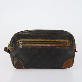LOUIS VUITTON Monogram Clutch Bag 2 Set LV Auth ar13852 - 0