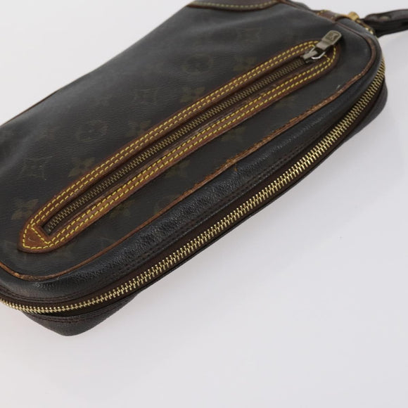 LOUIS VUITTON Monogram Clutch Bag 2 Set LV Auth ar13852