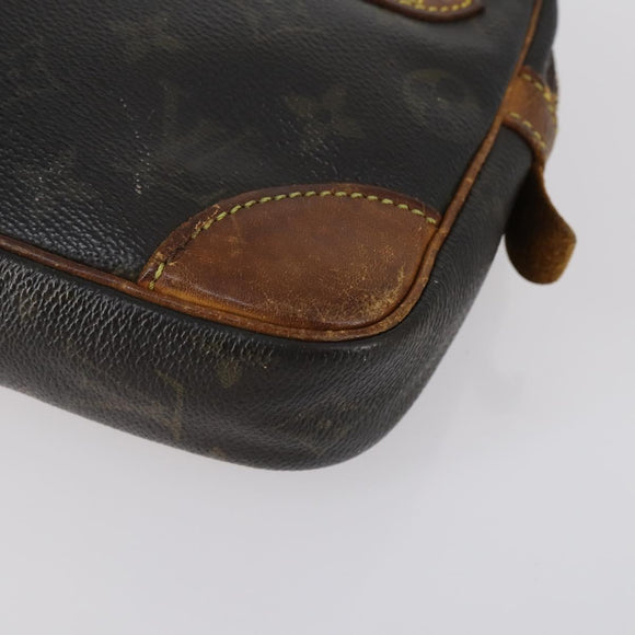 LOUIS VUITTON Monogram Clutch Bag 2 Set LV Auth ar13852