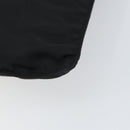 PRADA Shoulder Bag Nylon Silver Black Auth ar13855-9