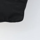 PRADA Shoulder Bag Nylon Silver Black Auth ar13855-15