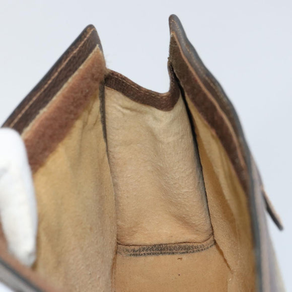 GUCCI GG Supreme Web Sherry Line Bag PVC Beige Red 37 014 2125 Auth ar13858