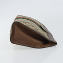 GUCCI GG Supreme Web Sherry Line Bag PVC Beige Red 37 014 2125 Auth ar13858-4