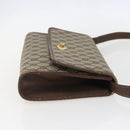 GUCCI GG Supreme Shoulder Bag PVC Beige Gold Auth ar13859-5