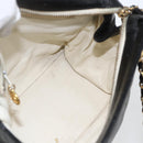 CHANEL Matelasse Chain Shoulder Bag Caviar Skin Black Gold CC Auth ar13862-19