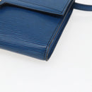 LOUIS VUITTON Epi Pochette Arche Shoulder Bag Blue M52575 LV Auth ar13863-9