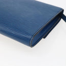 LOUIS VUITTON Epi Pochette Arche Shoulder Bag Blue M52575 LV Auth ar13863-15