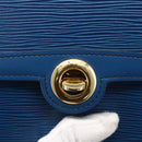 LOUIS VUITTON Epi Pochette Arche Shoulder Bag Blue M52575 LV Auth ar13863-17