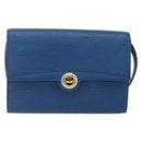 LOUIS VUITTON Epi Pochette Arche Shoulder Bag Blue M52575 LV Auth ar13863-13