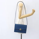 LOUIS VUITTON Epi Pochette Arche Shoulder Bag Blue M52575 LV Auth ar13863-22