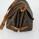 LOUIS VUITTON Monogram Saumur 35 Shoulder Bag M42254 LV Auth ar13864-3