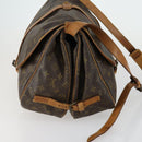 LOUIS VUITTON Monogram Saumur 35 Shoulder Bag M42254 LV Auth ar13864-4