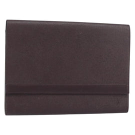 LOUIS VUITTON Taiga Golf Cup 1997 Japan Volga Briefcase Acajou LV Auth ar13870