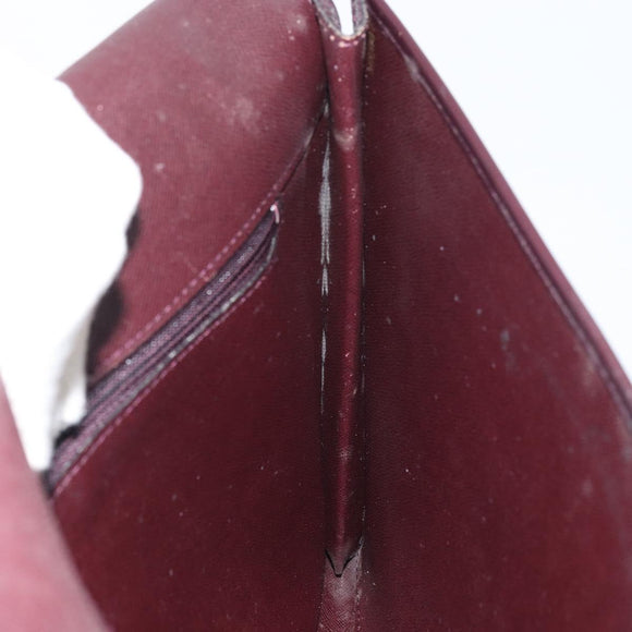 LOUIS VUITTON Taiga Golf Cup 1997 Japan Volga Briefcase Acajou LV Auth ar13870