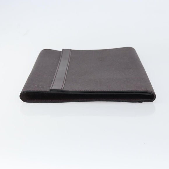 LOUIS VUITTON Taiga Golf Cup 1997 Japan Volga Briefcase Acajou LV Auth ar13870