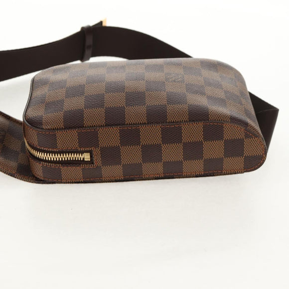 LOUIS VUITTON Damier Ebene Geronimos Shoulder Bag N51994 LV Auth ar13871V